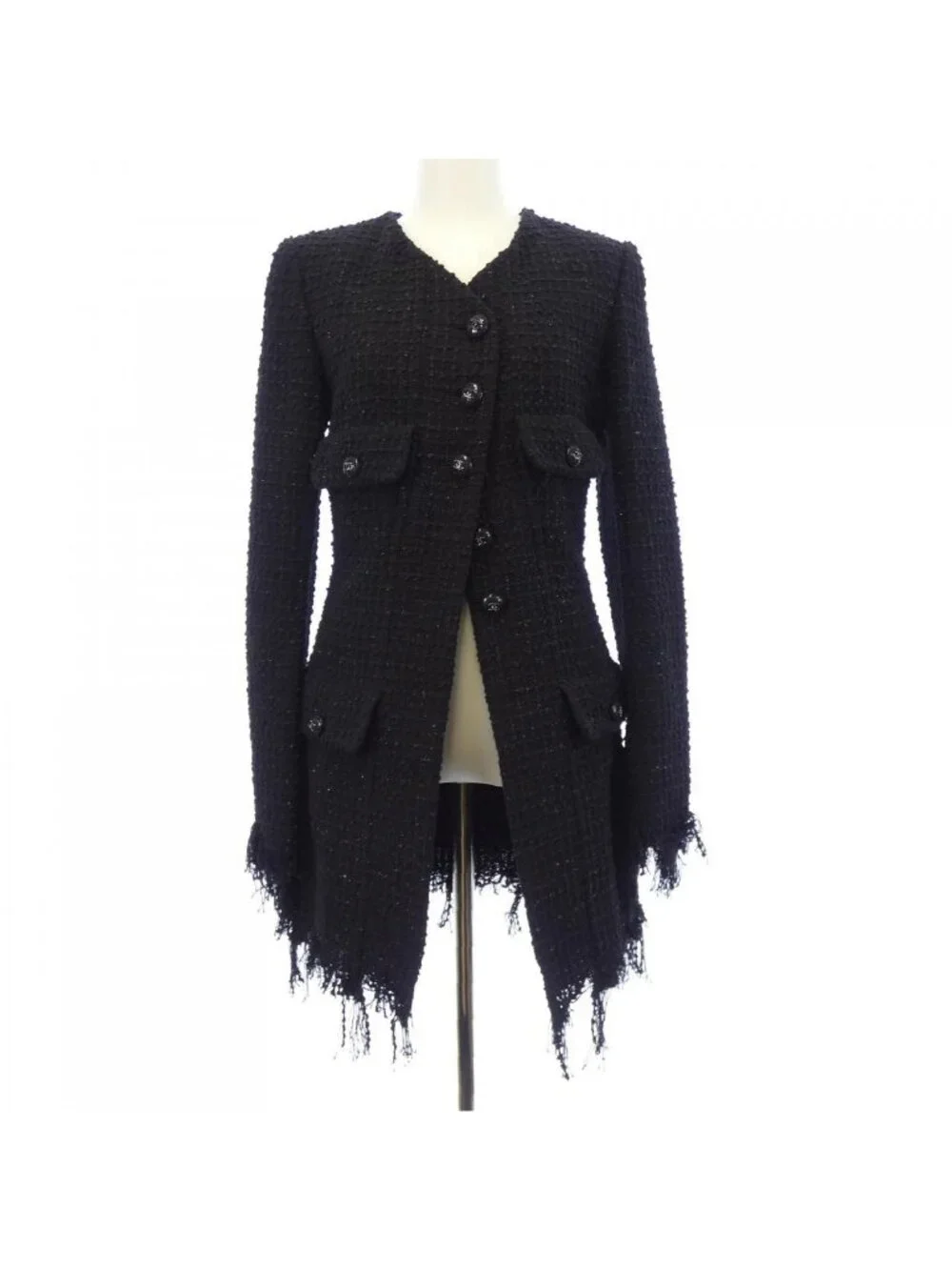 Chanel 22c Coat Black